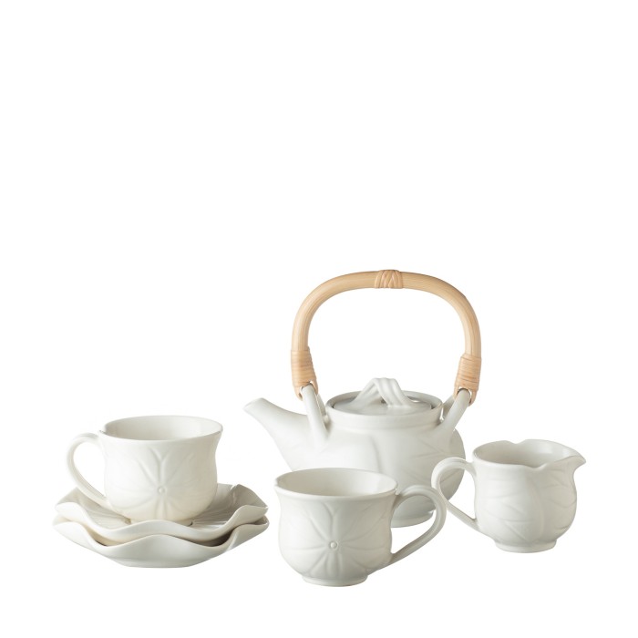 Jual Tea Set / Set Peralatan Minum Teh Jenggala Lotus | Shopee Indonesia