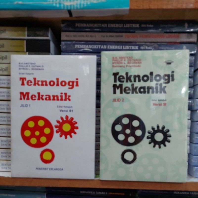 Jual Buku TEKNOLOGI MEKANIK Edisi 7 Jilid 1-2 | Shopee Indonesia