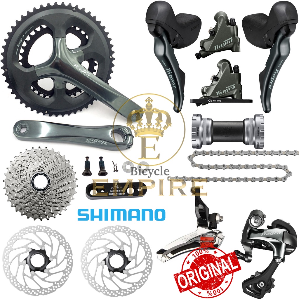 Harga groupset hot sale shimano tiagra