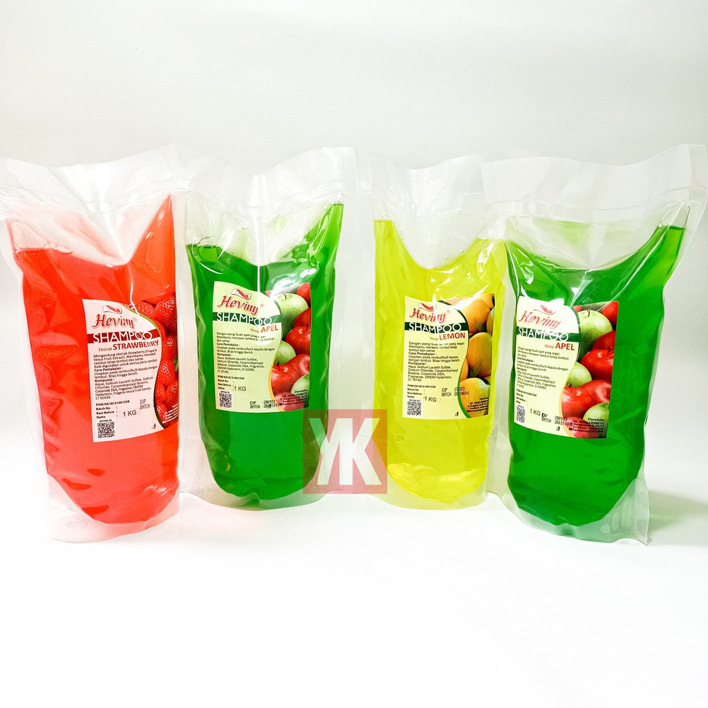 YK - HEVINY Shampoo Refil | Botol 1kg