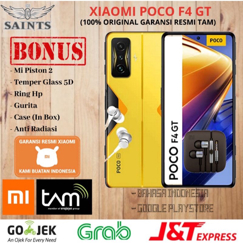 Jual Xiaomi Poco F4 GT Tam Ram 12GB Rom 256GB 12/256 & 8/256 Garansi ...