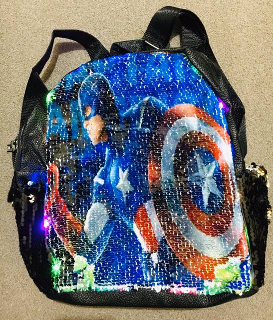 Jual 2 PiCS 50K TAS RANSEL ANAK TK SQUIN LED USAP BERSISIK 2 GAMBAR ...