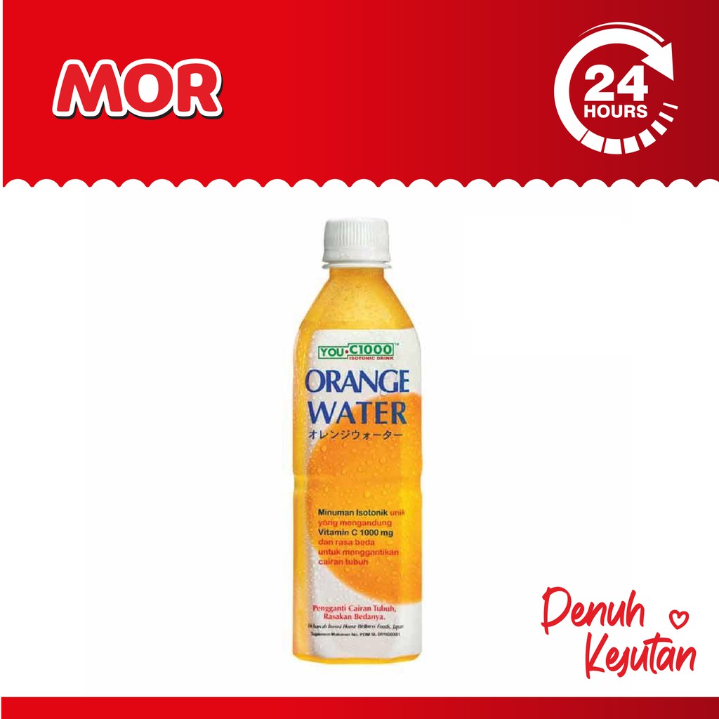 Jual YOU C1000 Orange Water Minuman Isotonik Vitamin C Jeruk 500 ml