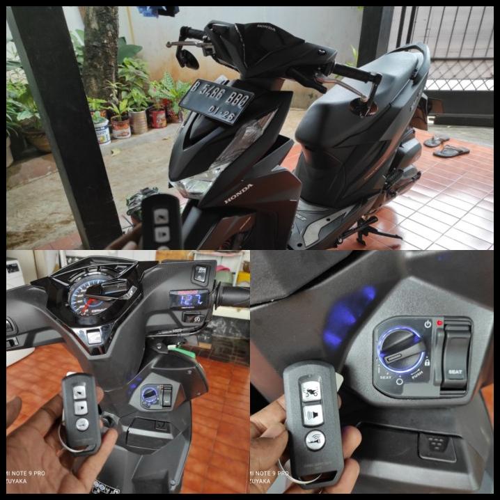 Jual Keyless Honda New Beat Deluxe Pakai Modul Scu Dan Remot Honda Pcx ...