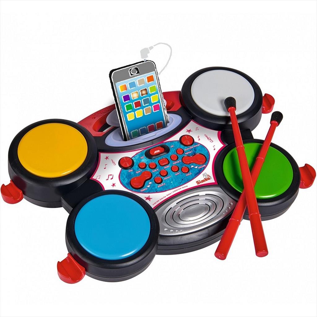 Jual SIMBA My Music Plug and Play Drum 106835639 Alat Musik | Shopee ...