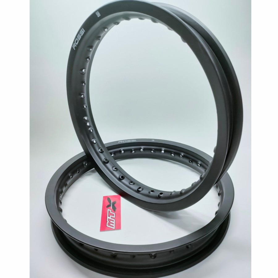 Jual VELG RING 17 ROSSI HITAM UKURAN 185 - 215 (2PCS) | Shopee Indonesia