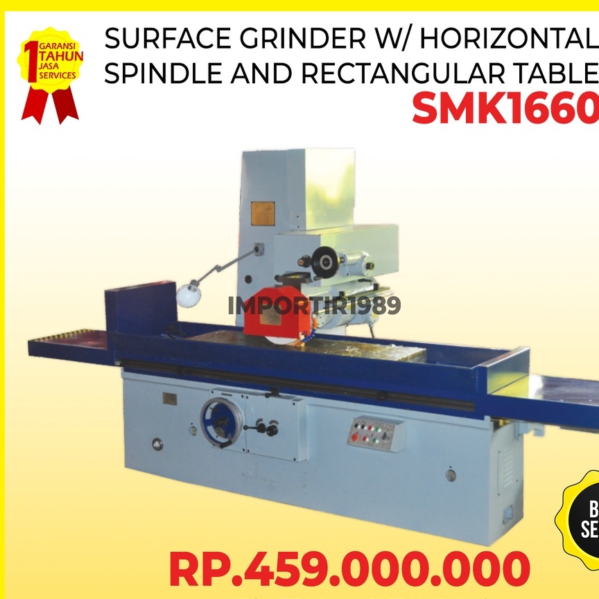 Jual Mesin Gerinda Horizontal 450 x 167 Surface Grinder Machine ...