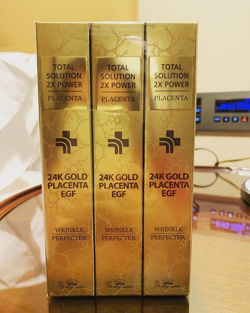 Jual Pretty skin Total Solution 2x Power 24k Gold placenta EGF