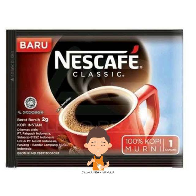 Jual Nescafe Kopi / Coffee / Instant Sachet Tanpa Ampas Shopee Indonesia