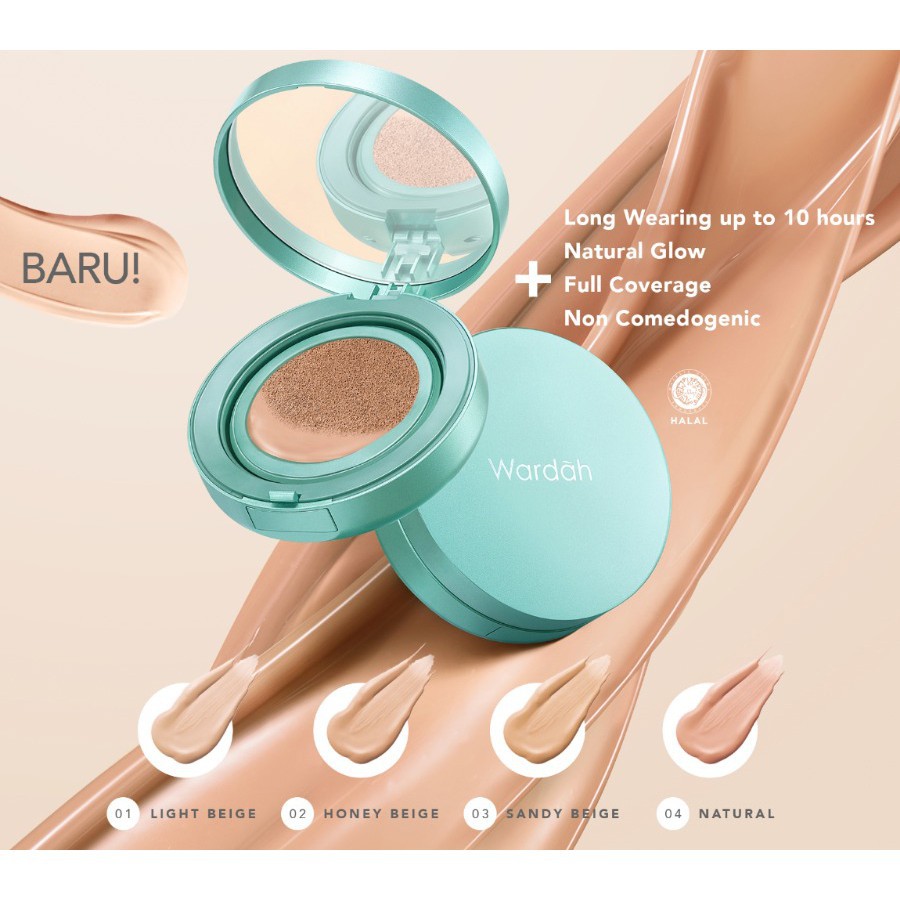 Wardah Exclusive Flawless Cover Cushion -15gr