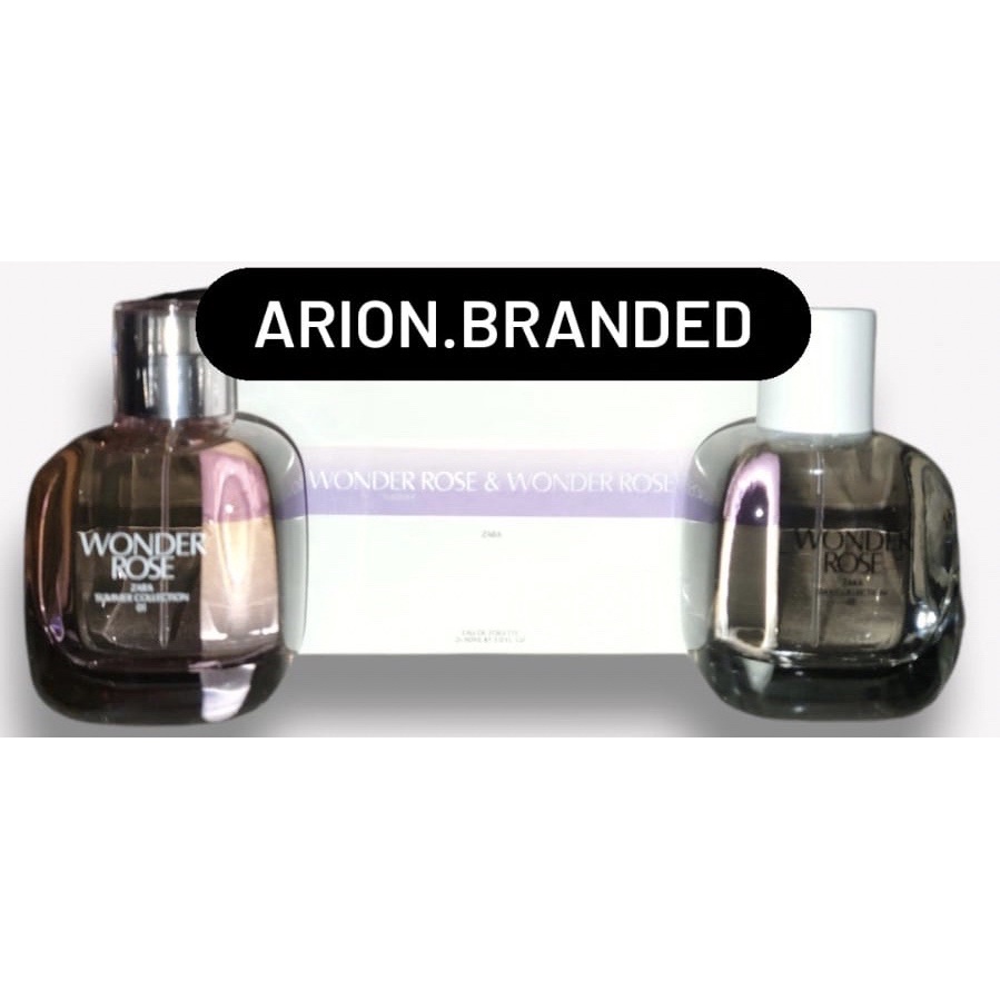 Jual PARFUM ZARA WONDER ROSE SUMMER COLLECTION & WONDER ROSE DAY ...