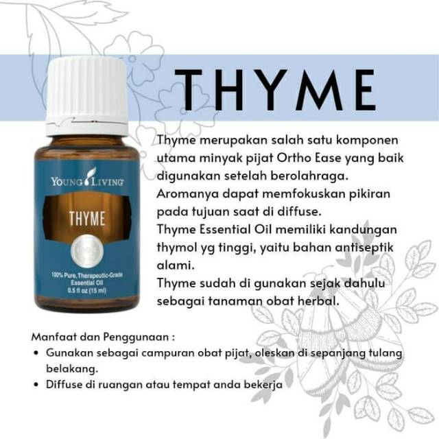 Thyme deals young living