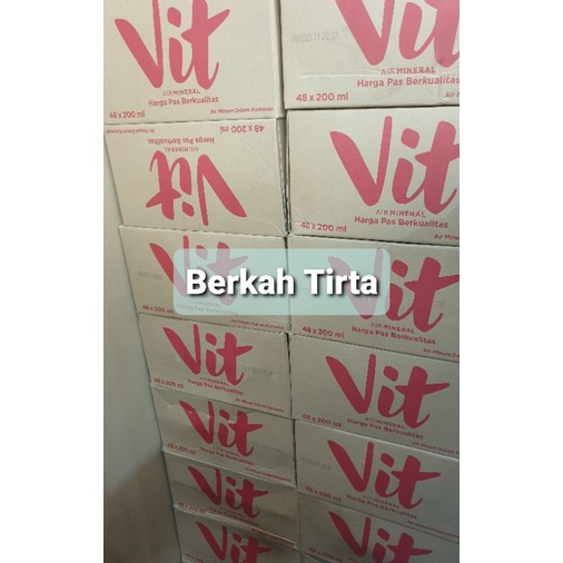 Jual Vit Gelas 200 Ml Shopee Indonesia 5066