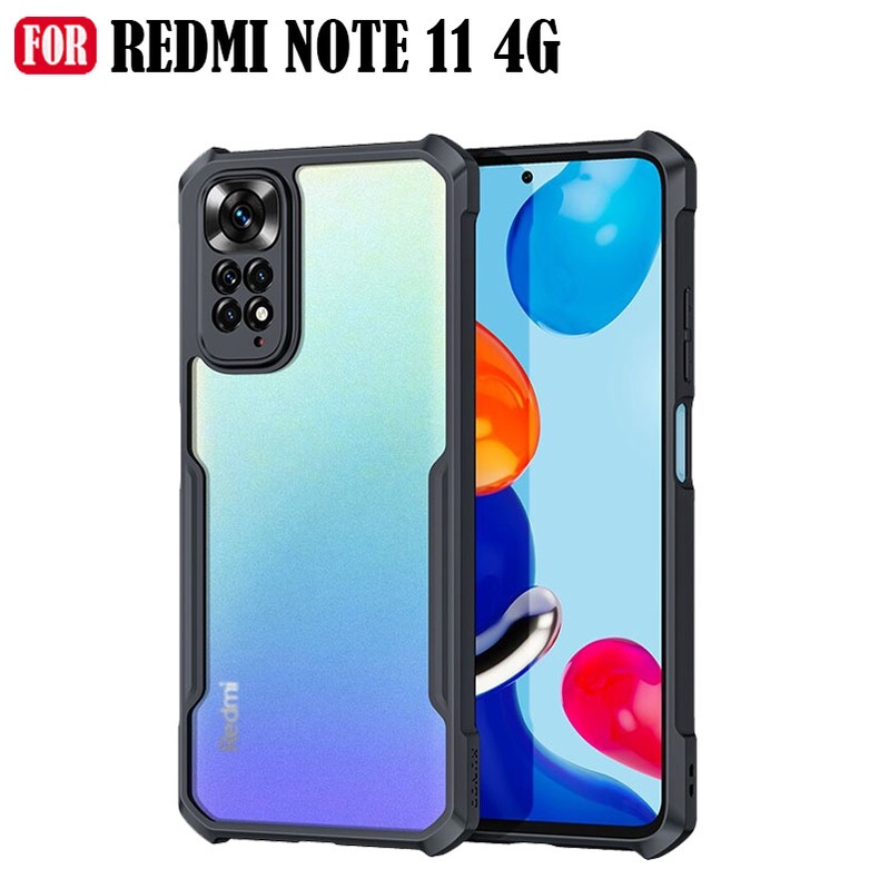 Jual Case Xiaomi Redmi Note 11 / Note 11S ( 4G ) Hardcase Transparant ...