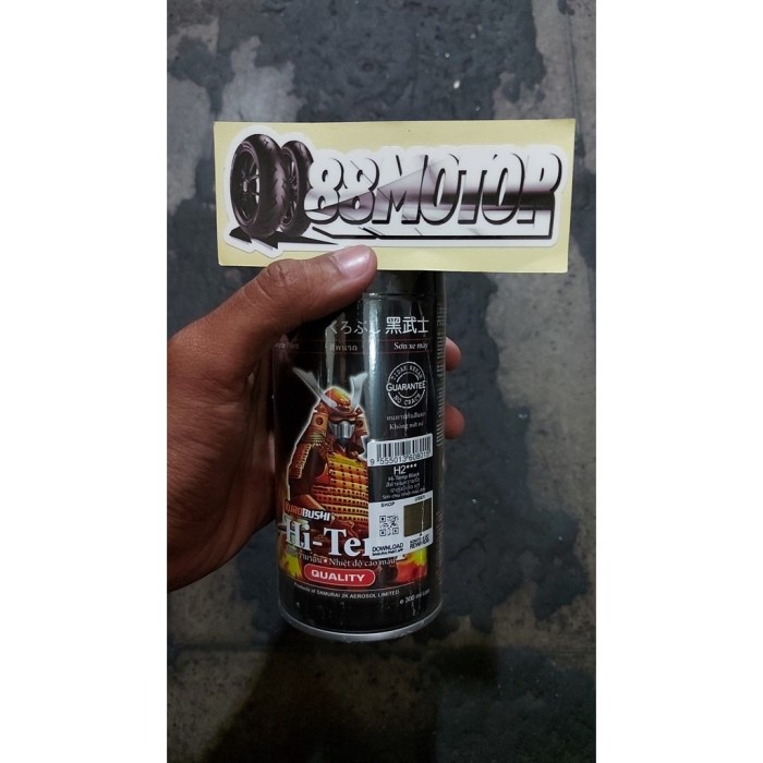 Jual Samurai Paint Hi Temp Black H Anti Panas Ml Shopee Indonesia