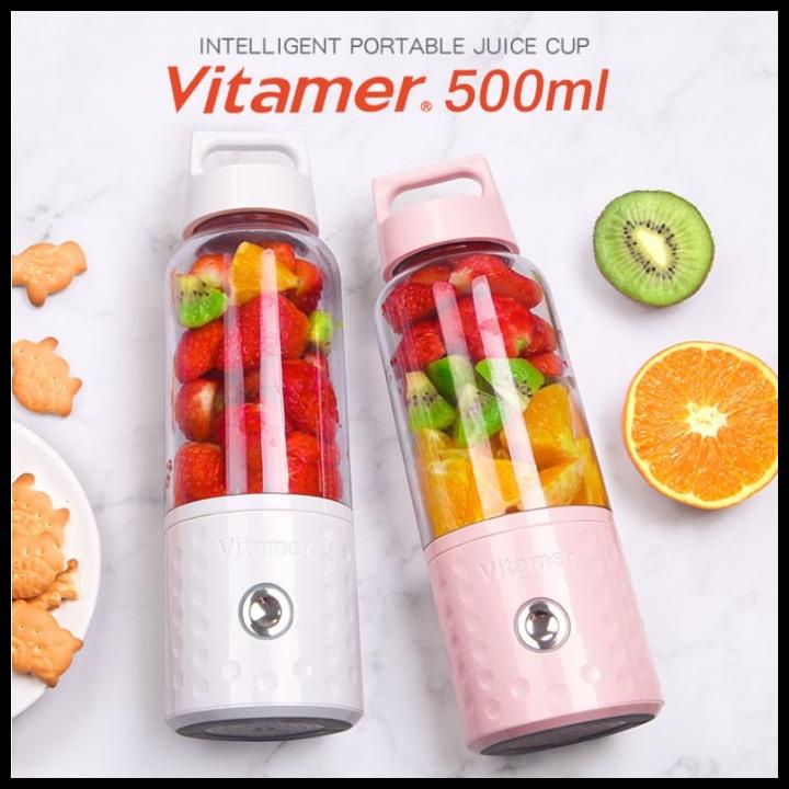 Jual Original Vitamer Rechargeable Portable Juicer/Blender 500Ml