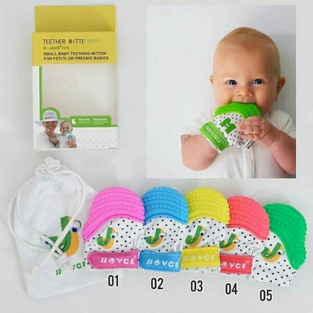 Jual Teether Mitten (Include Pouch) | Shopee Indonesia