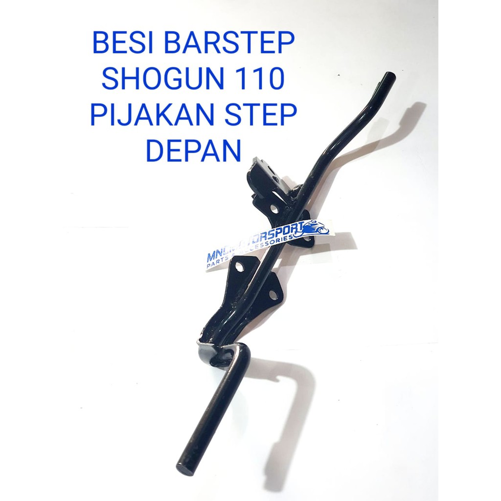 Jual BESI BARSTEP SHOGUN 110 PIJAKAN STEP DEPAN | Shopee Indonesia