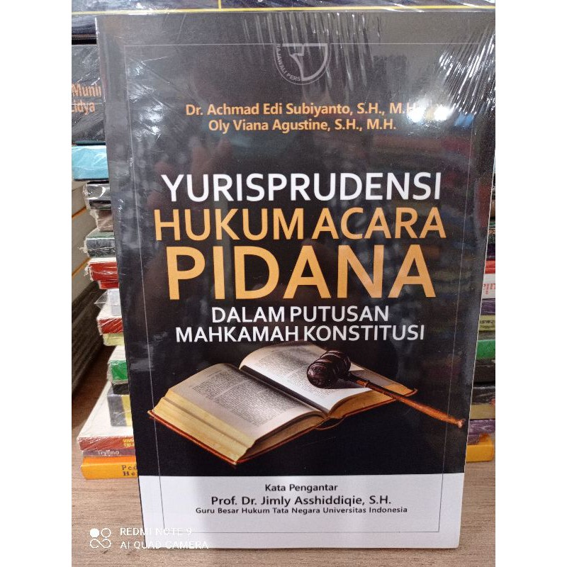 Jual Yurisprudensi Hukum Acara Pidana : Dalam Putusan Mahkamah ...