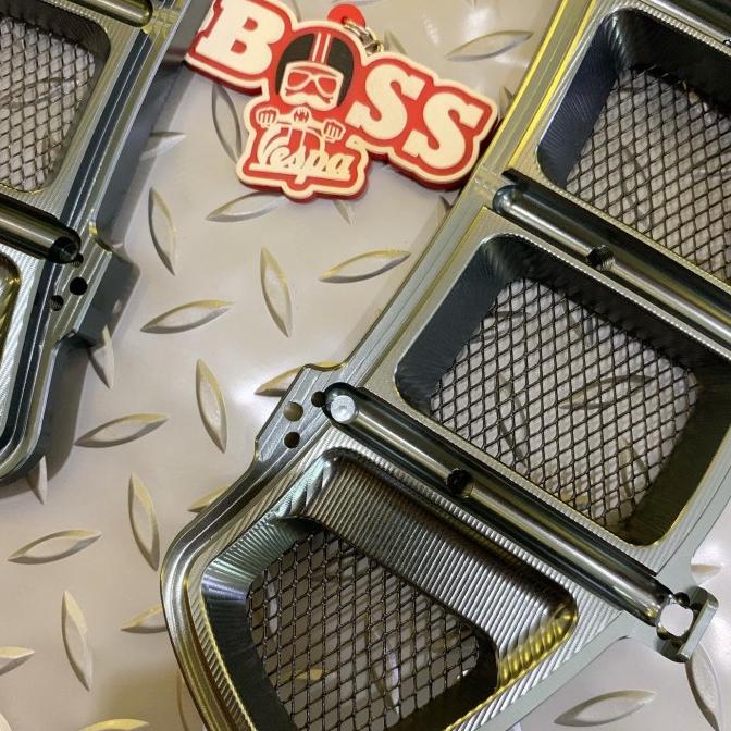 Jual Grill Glove Box Air Inlet OPTIMYSTIC Grey Vespa GT Series GTS GTV ...