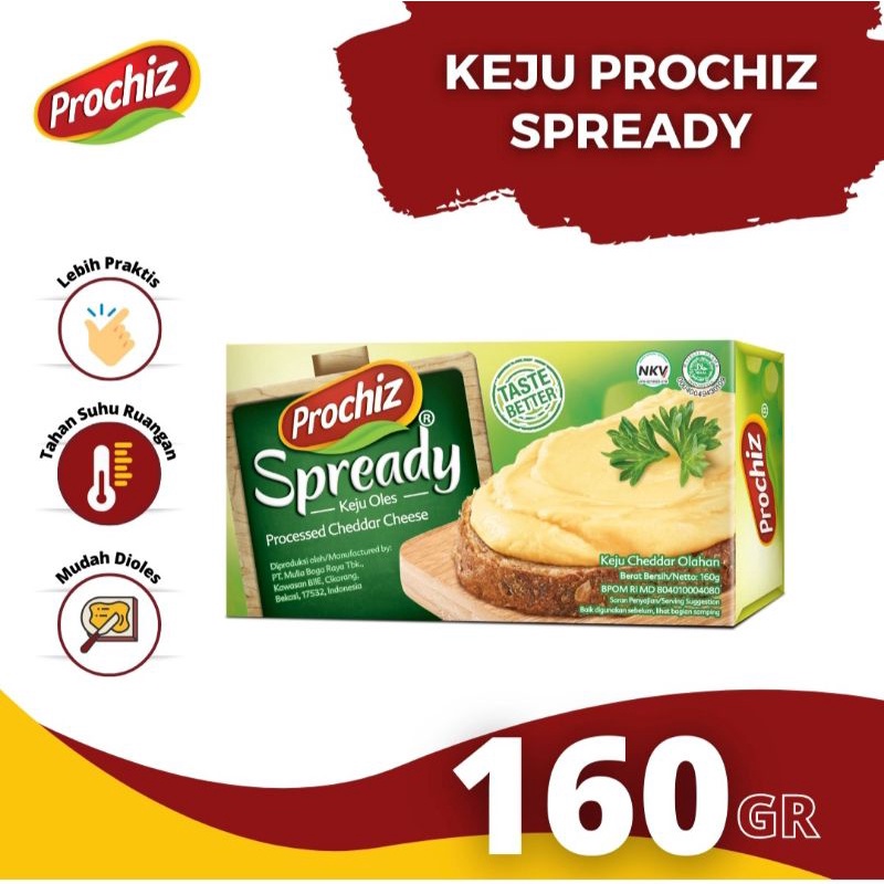 Jual Prochiz Spreadable Cheese Gr Shopee Indonesia