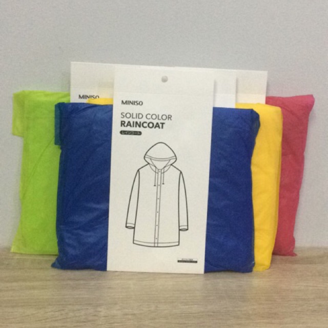 Miniso raincoat cheap