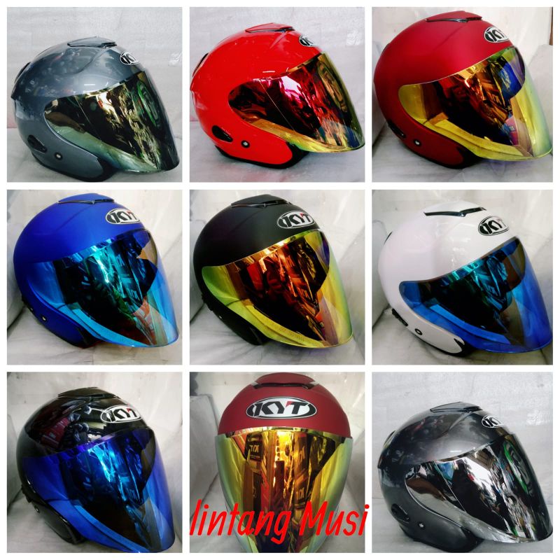 Jual Kyt Kyoto R Solid Visor Flat Pnp Kyoto Tanpa Ganti Rachet