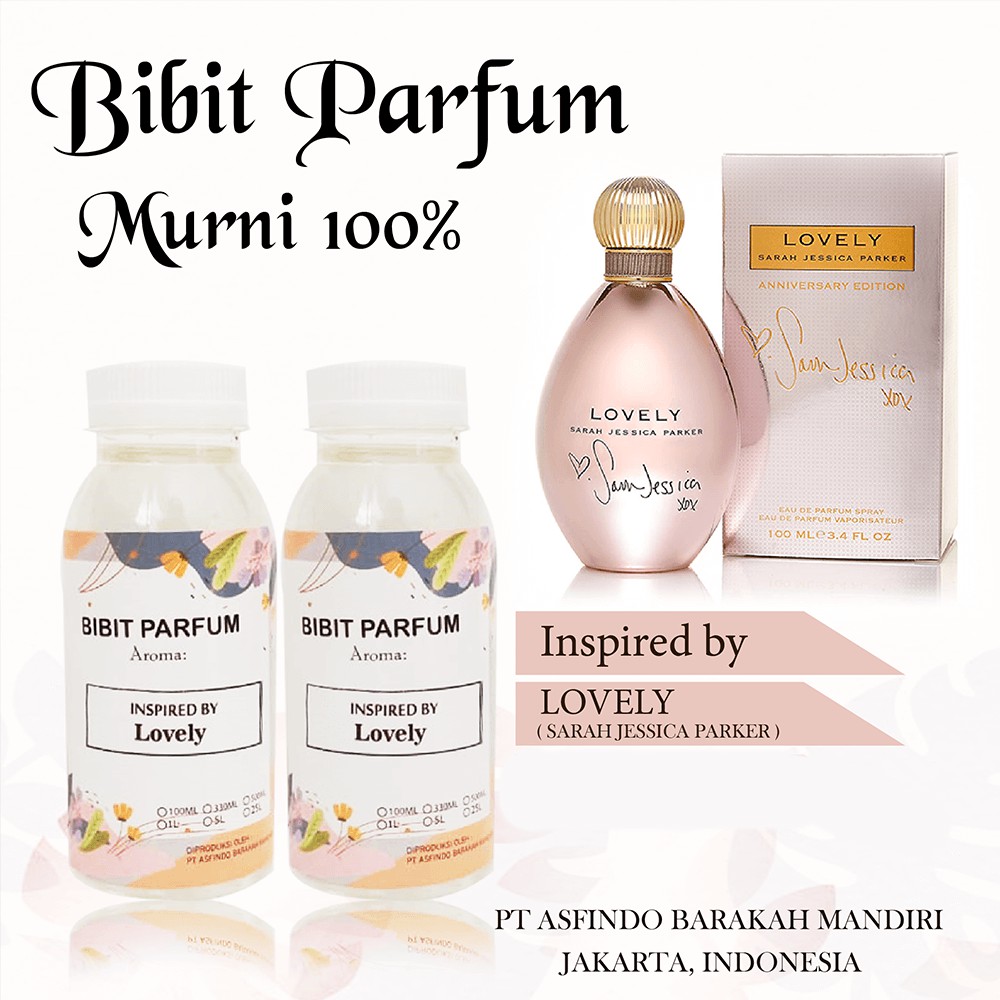 Jual Bibit Parfum Body Spray Lovely -100 ML | Shopee Indonesia