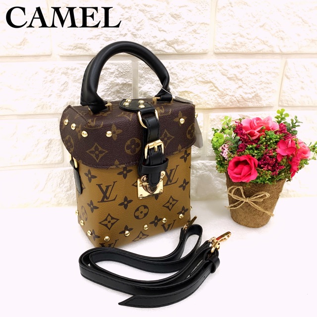 Jual TAS LV BOX MINIFE MINI SELEMPANG SLEMPANG WANITA IMPORT