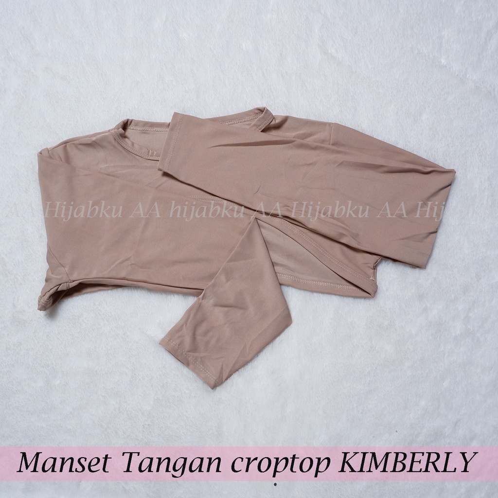 Jual Manset Bolero Crop Top Kimberly Manset Lengan Wanita Viral Shopee Indonesia