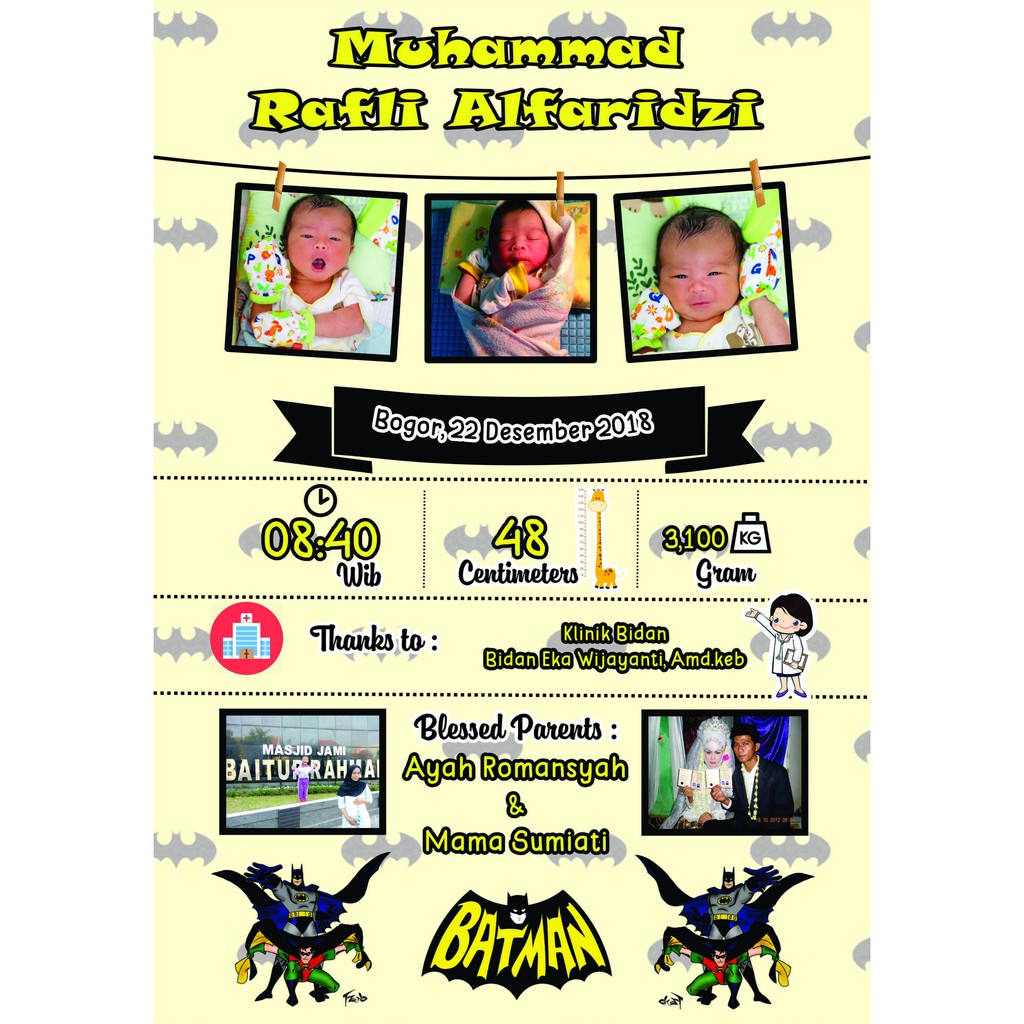 Jual Design Baby Bio ( Design + Cetak ) | Shopee Indonesia