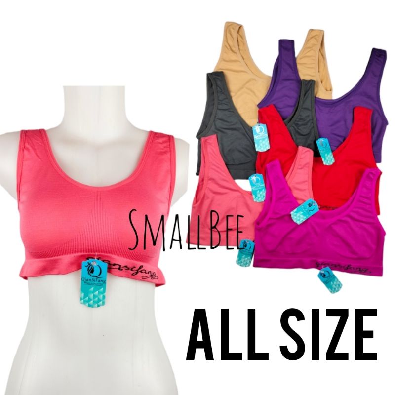 Jual miniset bh bra wanita remaja qiansifang all size soft | Shopee ...