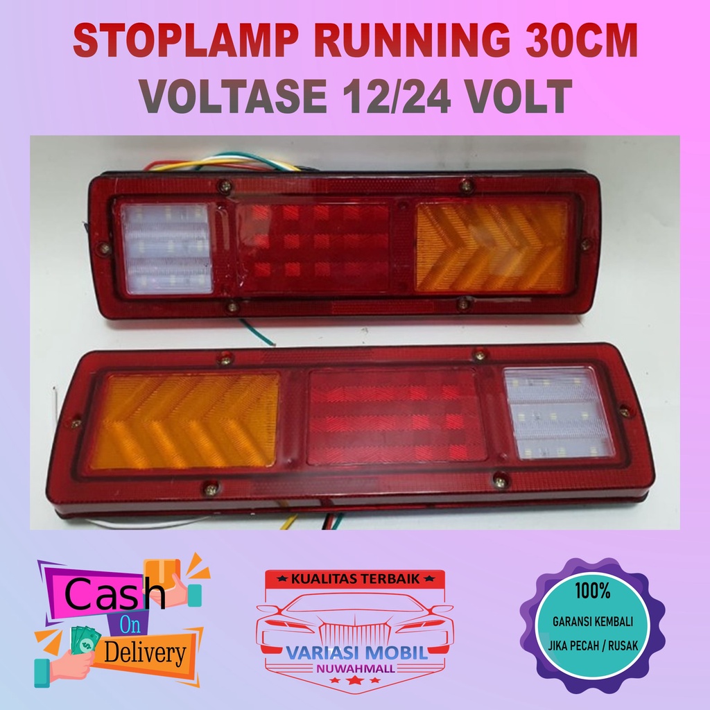 Jual Lampu Stoplamp Running Mobil Pick Up Truk Truck L300 Futura Carry ...