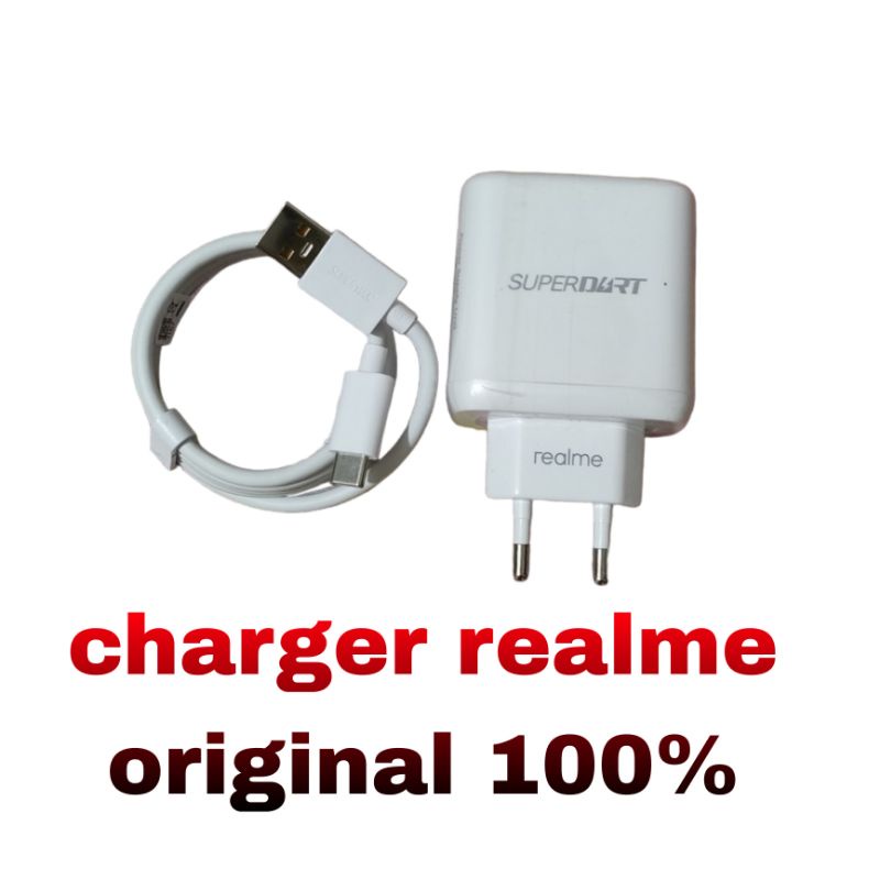 Jual Charger Realme Supervooc Watt Watt Watt Shopee Indonesia