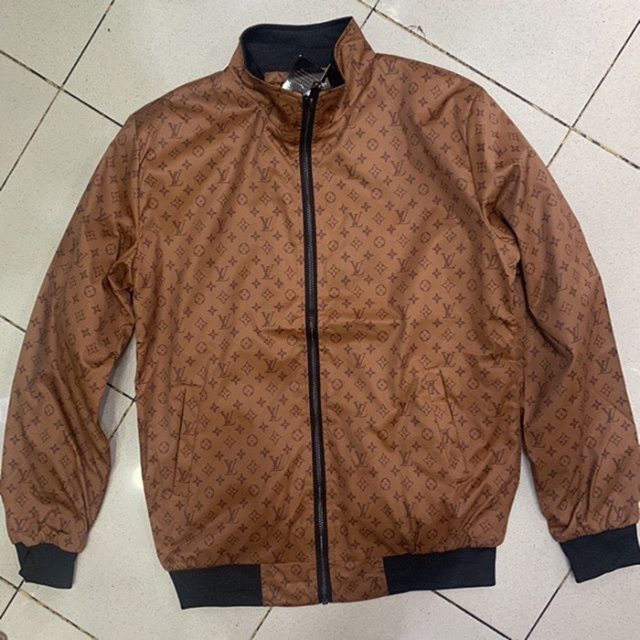 Jual JAKET LV-KULIT MIRROR/BOMBER PRIA WANITA/JAKET LV-KULIT