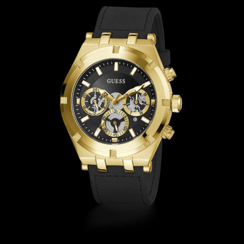 Guess Orologio Da Uomo Modello GW0262G2: Design Analogico, Quadrante Giorno E Fibbia