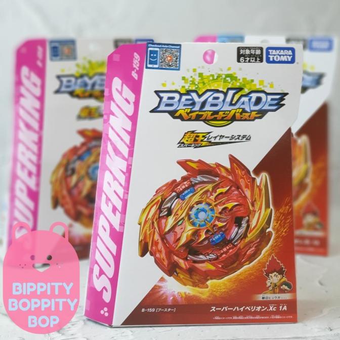 Jual TAKARA TOMY Beyblade Burst Booster B-159 Super Hyperion.Xc 1A ...