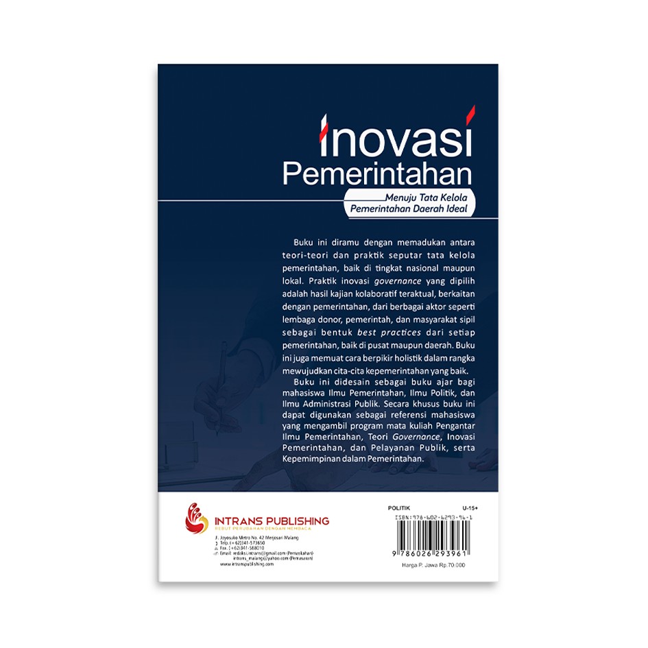 Jual INTRANS PUBLISHING - Inovasi Pemerintahan Menuju Tata Kelola ...