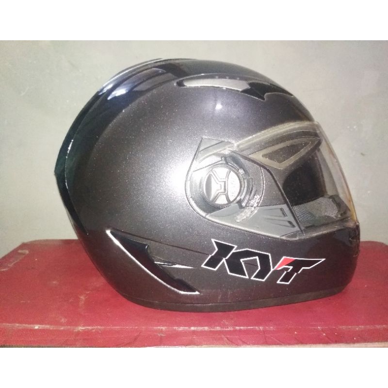 Jual Helm KYT Full Face Alpha Venom Preloved Second Shopee
