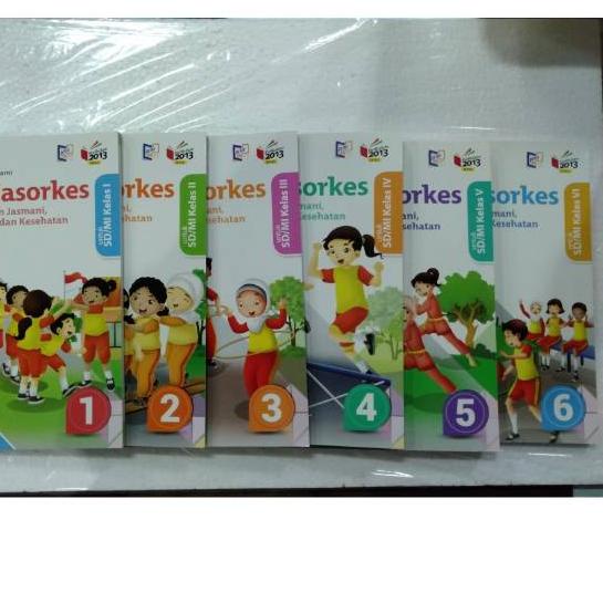 Jual New Buku Penjasorkes Pjok Pendidikan Jasmani Olahraga Dan Kesehatan Sd Kls Kelas 1 2 3 4 5 