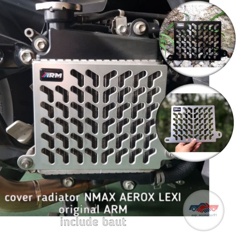 Jual Cover Tutup Radiator Yamaha Nmax Nmax Old Aerox