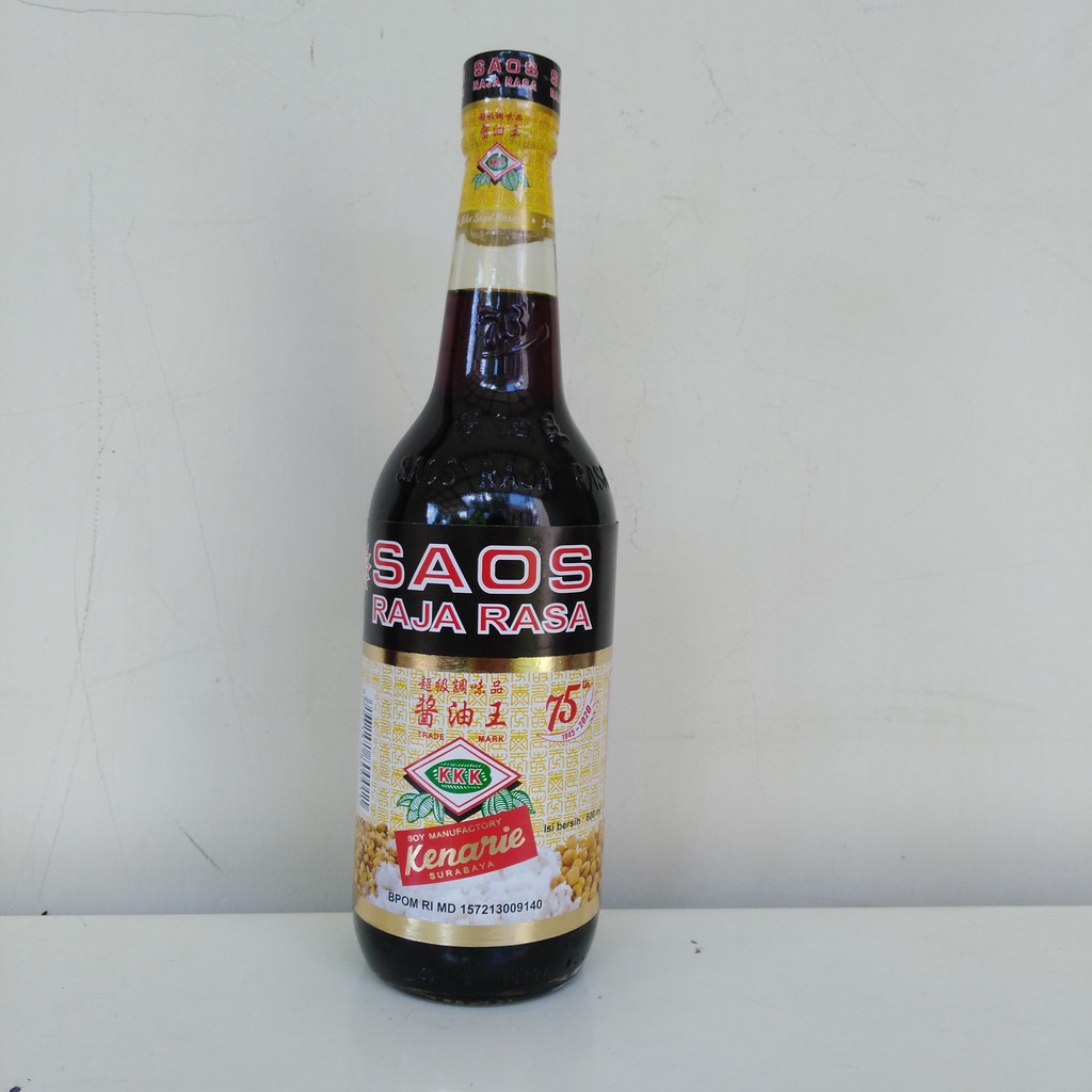 Jual Saos Raja Rasa Botol Kaca Cap Kenarie 600ml | Shopee Indonesia
