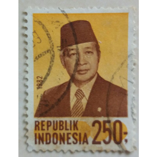 Jual Perangko Presiden Soeharto Tahun 1982 Single Set Used | Shopee ...