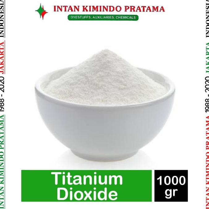 Jual Pemutih makanan food grade, Titanium Dioxide, Tio2 (1 kg) | Shopee ...