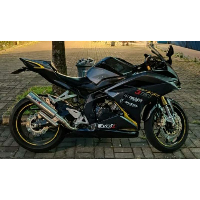 Jual Header untuk motor 250cc 2 silinder Stainless Steel 304 Full ...