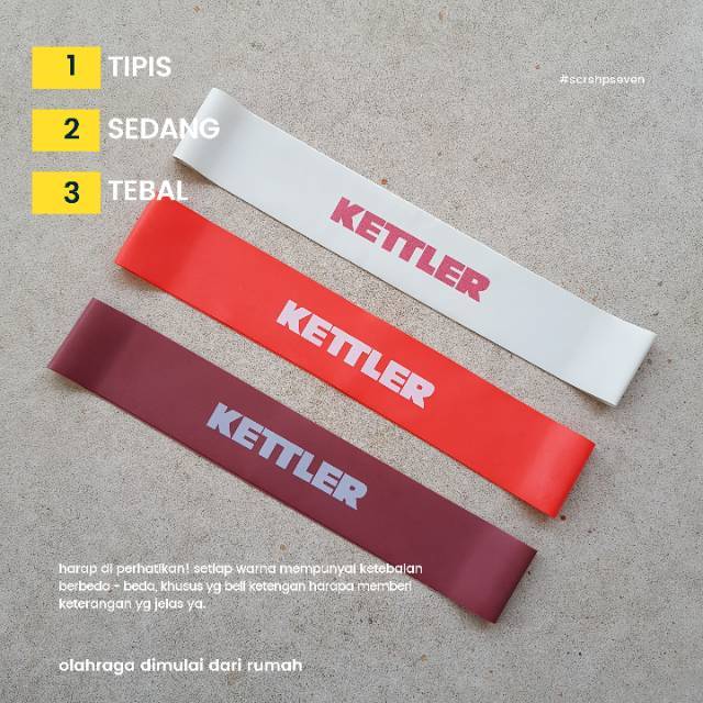 Jual Resistance Band karet beban KETTLER Shopee Indonesia