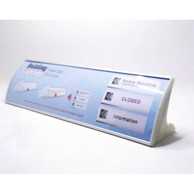 Jual Name Plate / Papan Nama Meja / Table Sign | Shopee Indonesia
