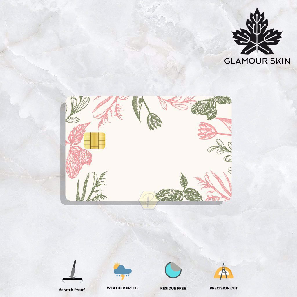 Jual Skin Stiker FLAZZ GEN 1 2 - BRIZZI - EMONEY FLORAL EDITION ...