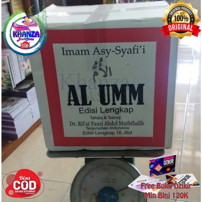 Jual Buku Al Umm Edisi Lengkap 16 Jilid Imam Asy Syafii Shopee Indonesia