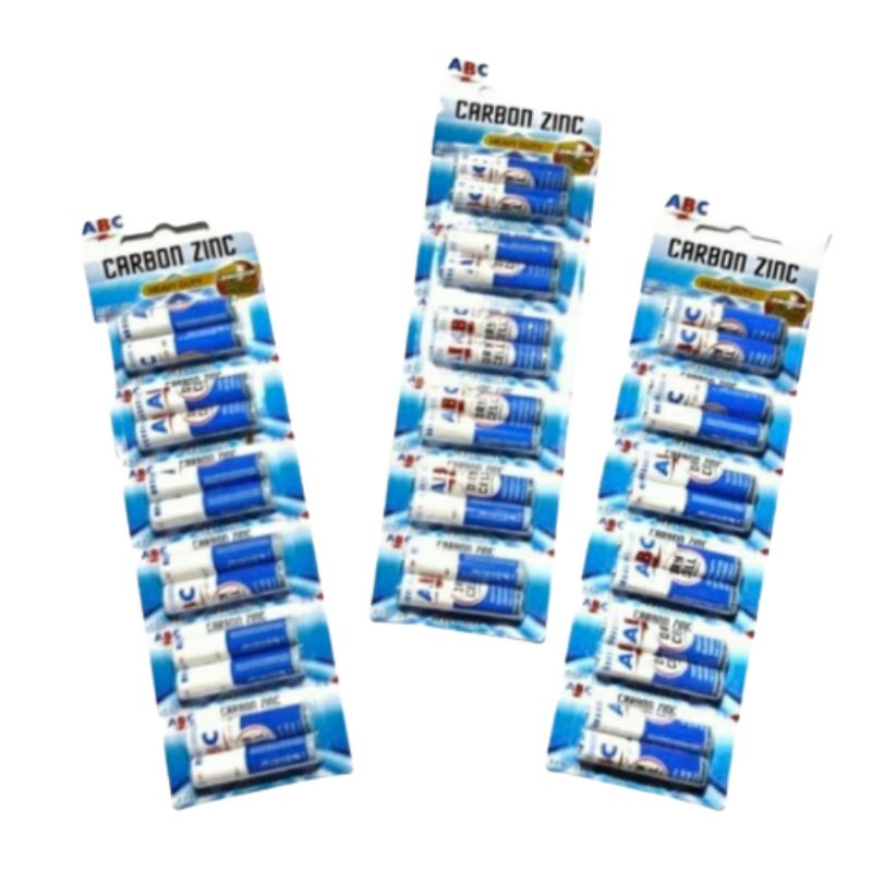 Jual baterai abc AAA / A3 ISI 6 pasang atau 12 pcs | Shopee Indonesia